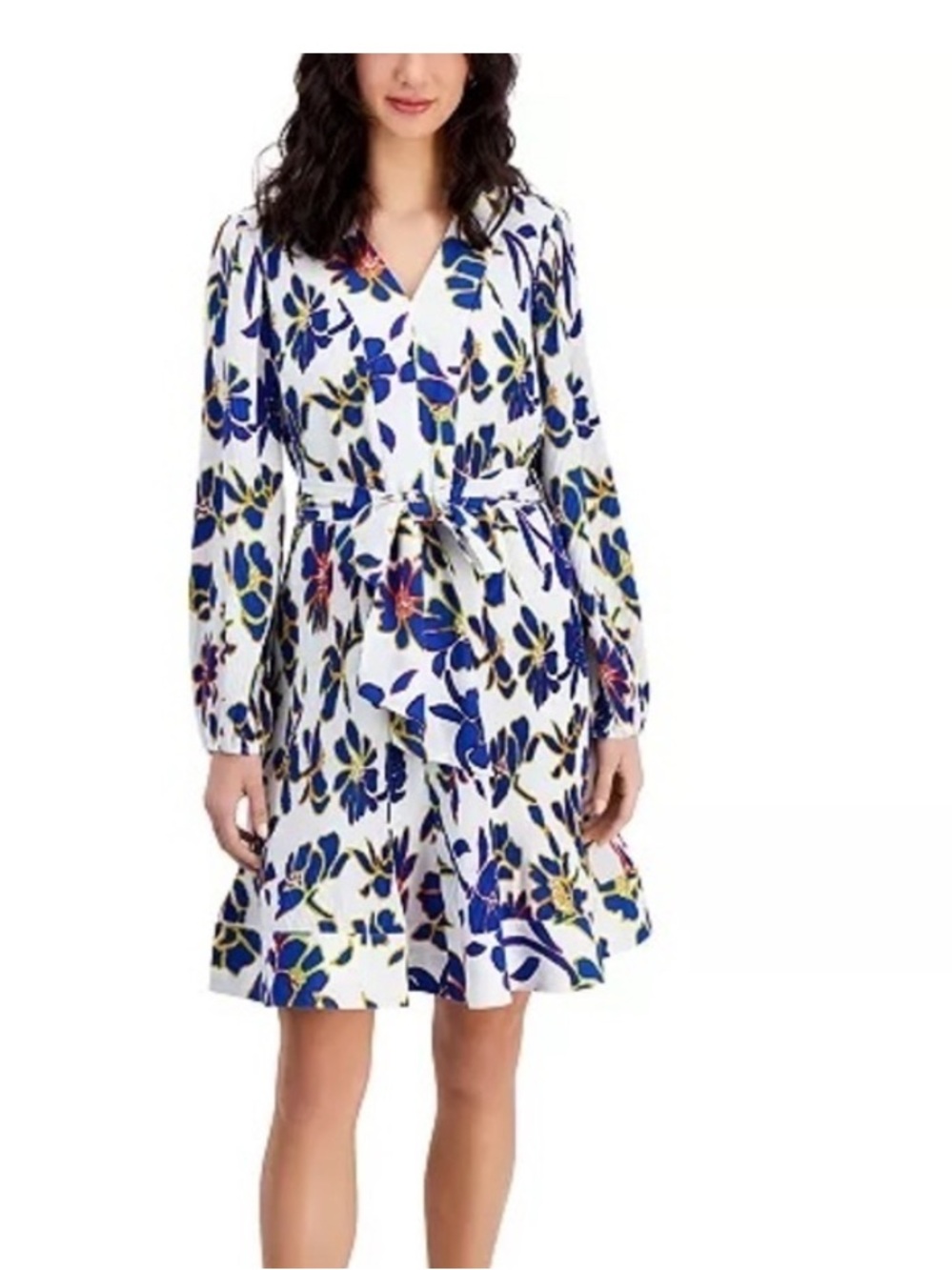 Taylor Floral Pleated Skirt Dress